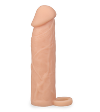 Charger l&#39;image dans la galerie, Gaine pénis réaliste en silicone médical 18,0cm