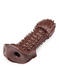 Charger l&#39;image dans la galerie, Gaine pour pénis black double stimulation avec picots