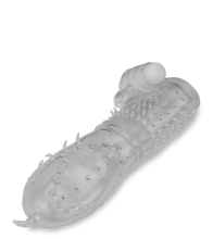 Charger l&#39;image dans la galerie, Gaine réaliste crystal picots vibrante