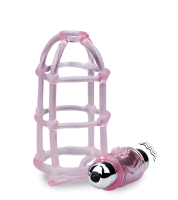 Gaine vibrante cage à pénis