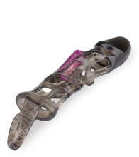 Charger l&#39;image dans la galerie, Gaine vibrante cage à pénis noire