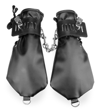 Charger l&#39;image dans la galerie, Gants de contrainte en similicuir