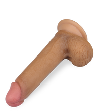 Charger l&#39;image dans la galerie, Gode 100% réaliste silicone liquide double couche