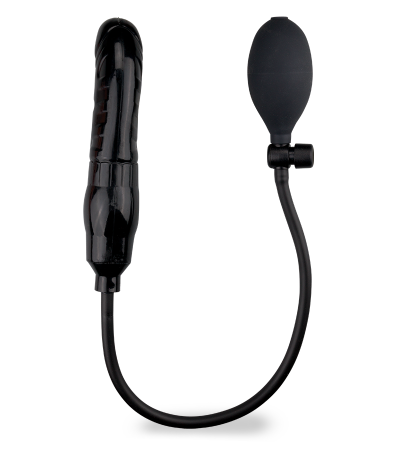 Gode anal à pompe gonflable