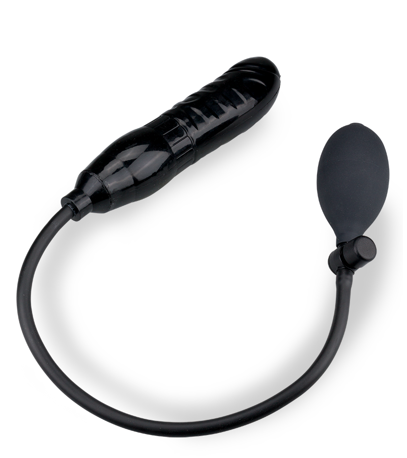 Gode anal à pompe gonflable