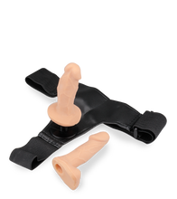 Charger l&#39;image dans la galerie, Gode ceinture anal 2 mini godes interchangeables