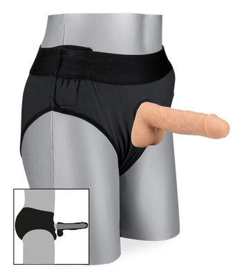 Gode ceinture creux en silicone 17,0cm Charles