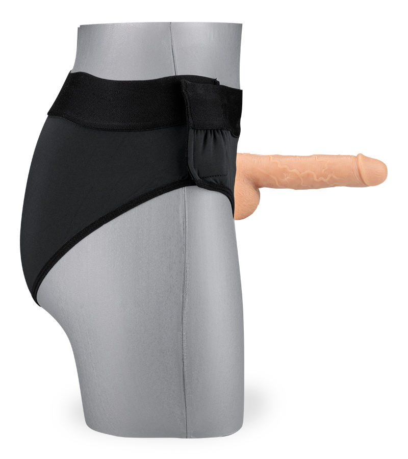 Gode ceinture creux en silicone 17,0cm Charles