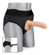 Charger l&#39;image dans la galerie, Gode ceinture creux en silicone 21,0cm Steven