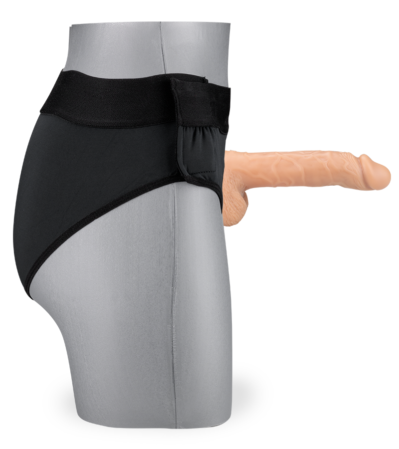 Gode ceinture creux en silicone 21,0cm Steven