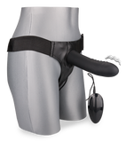 Gode ceinture creux en silicone vibrant large