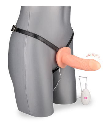 Gode ceinture creux vibrant 10 modes