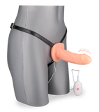 Gode ceinture creux vibrant 10 modes