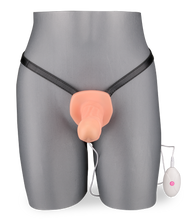 Charger l&#39;image dans la galerie, Gode ceinture creux vibrant 10 modes