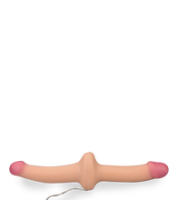 Charger l&#39;image dans la galerie, Gode ceinture double vibrant