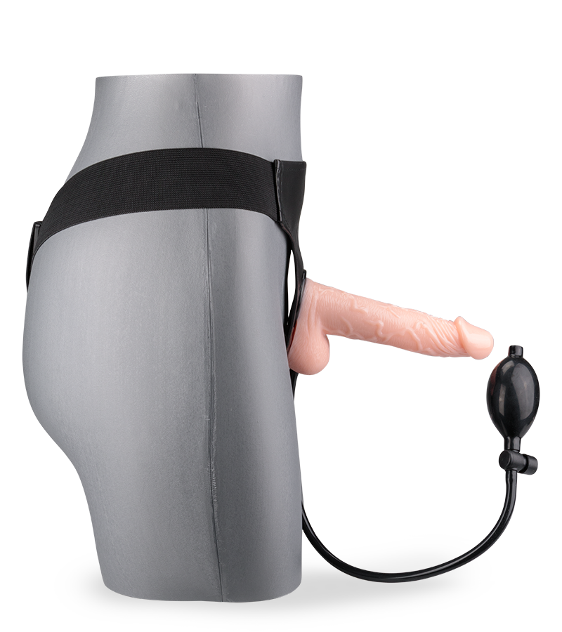 Gode ceinture gonflable à pompe