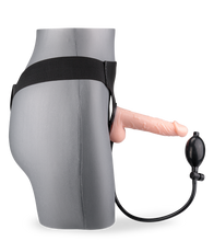 Charger l&#39;image dans la galerie, Gode ceinture gonflable à pompe
