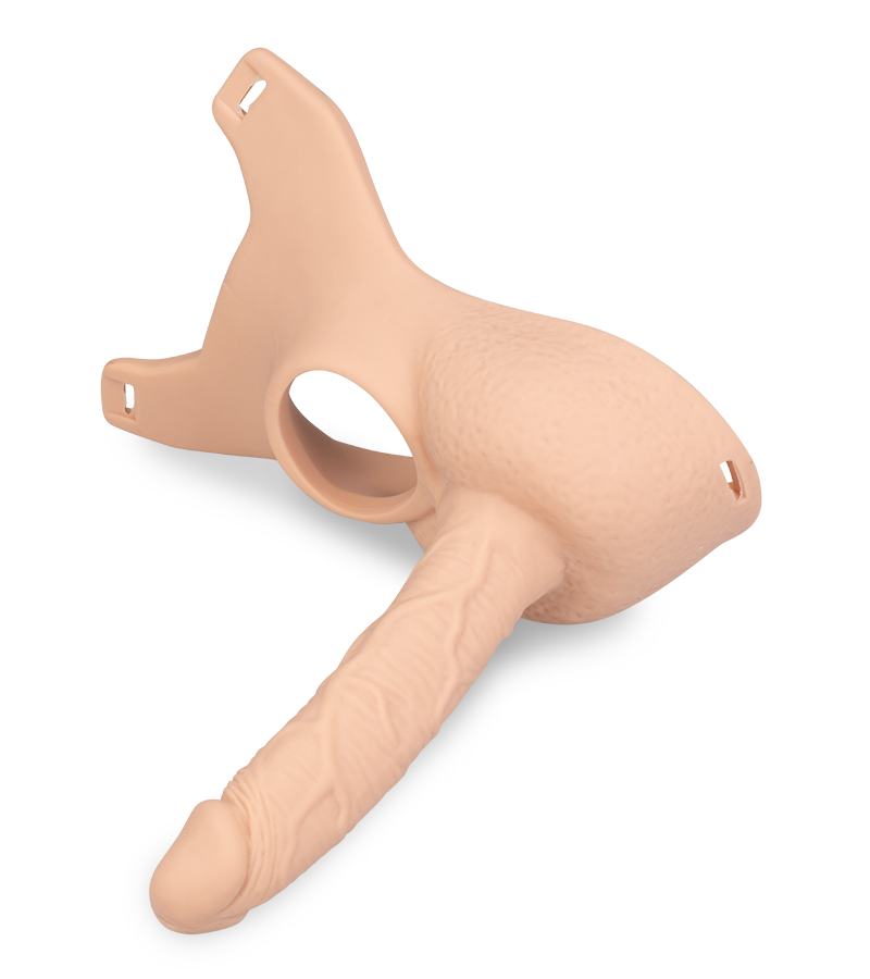 Gode ceinture harnais double pénétration