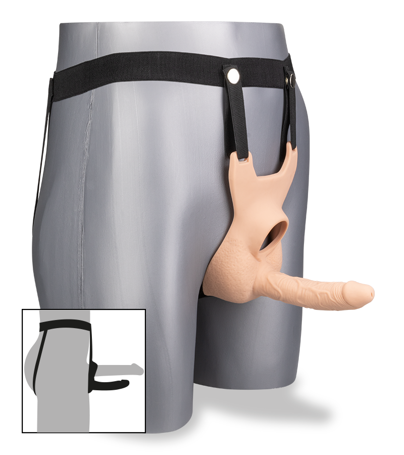 Gode ceinture harnais double pénétration