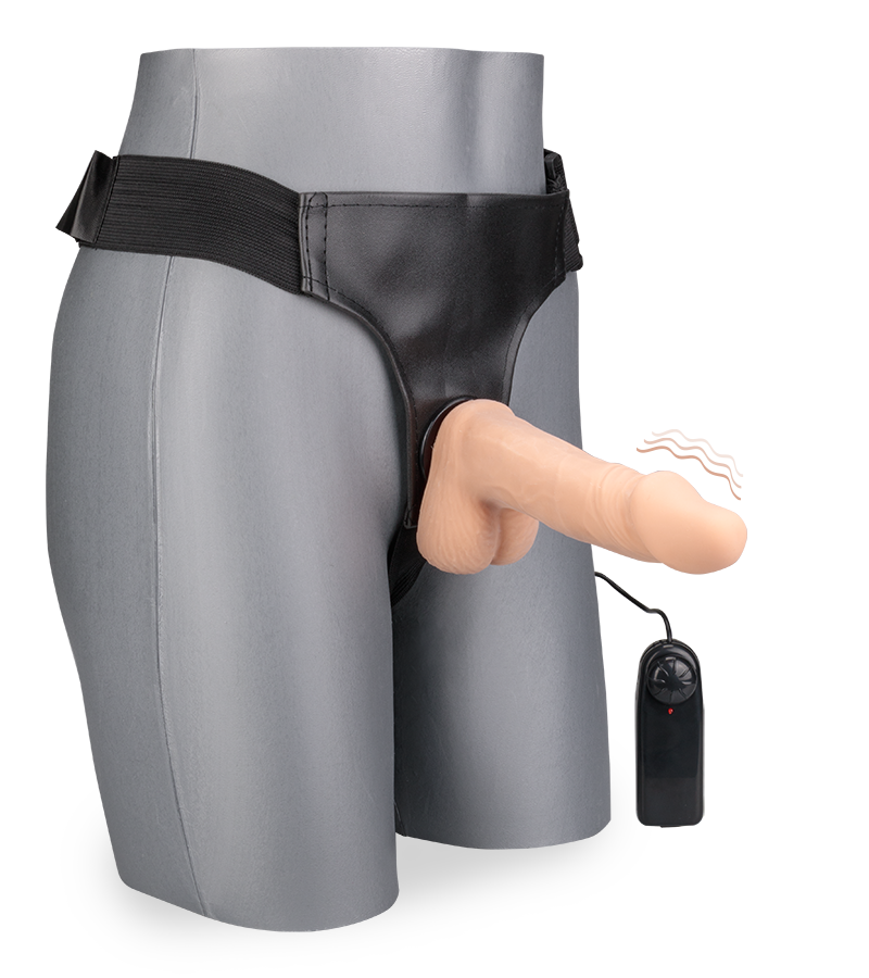 Gode ceinture vibrant 17,0cm Tucker