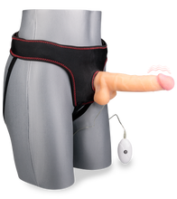 Charger l&#39;image dans la galerie, Gode ceinture vibrant 20,0cm 10 modes