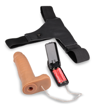 Charger l&#39;image dans la galerie, Gode ceinture vibrant Lucky