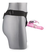 Charger l&#39;image dans la galerie, Gode ceinture vibro rabbit base large