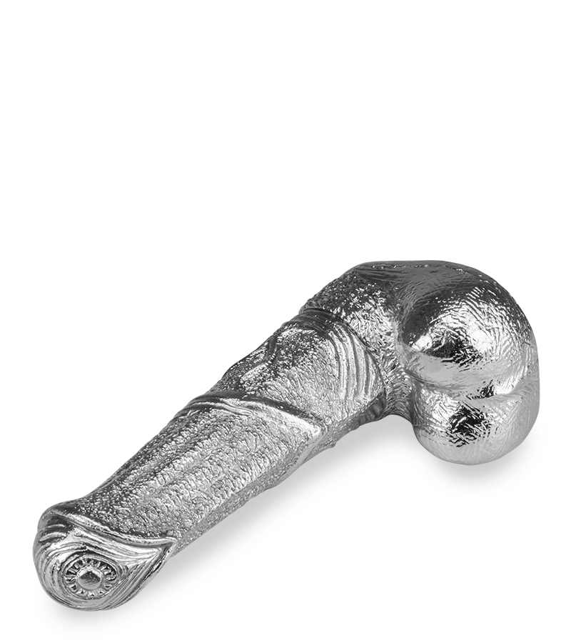 Gode cheval en métal Sauron