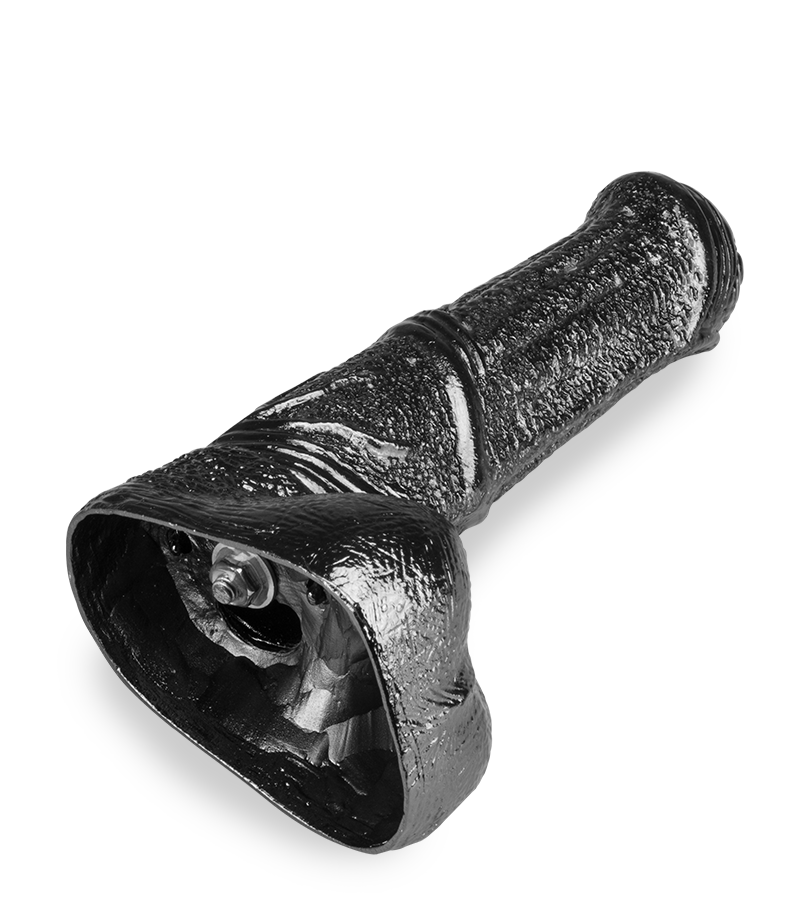 Gode cheval en métal Sauron