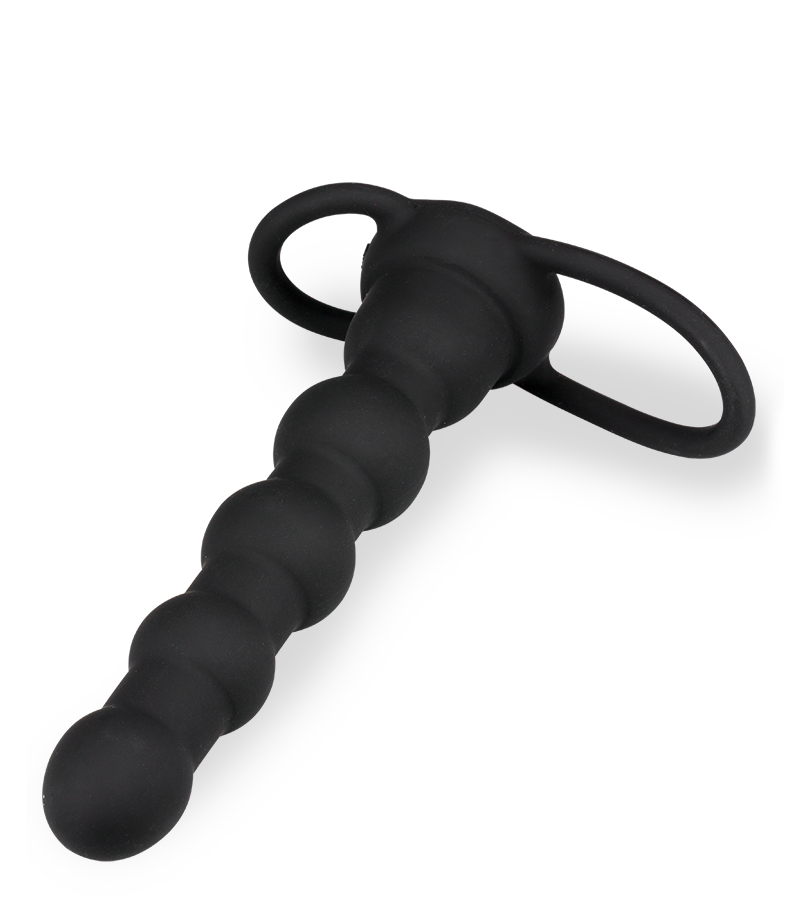 Gode double pénétrateur anneau cockring vibrant