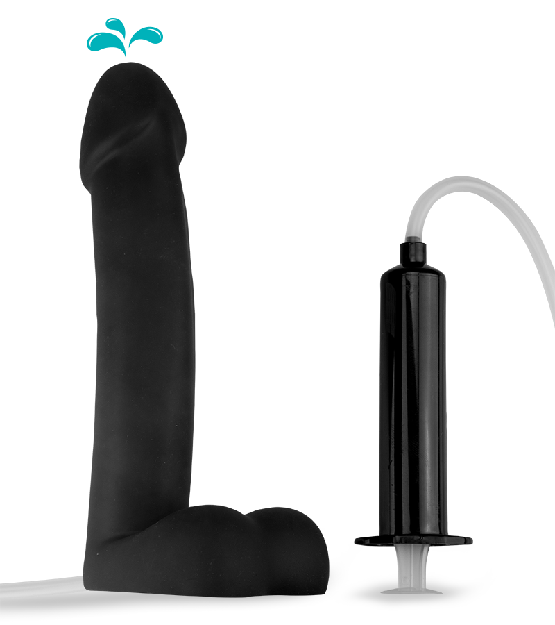 Gode éjaculateur avec seringue Wilson