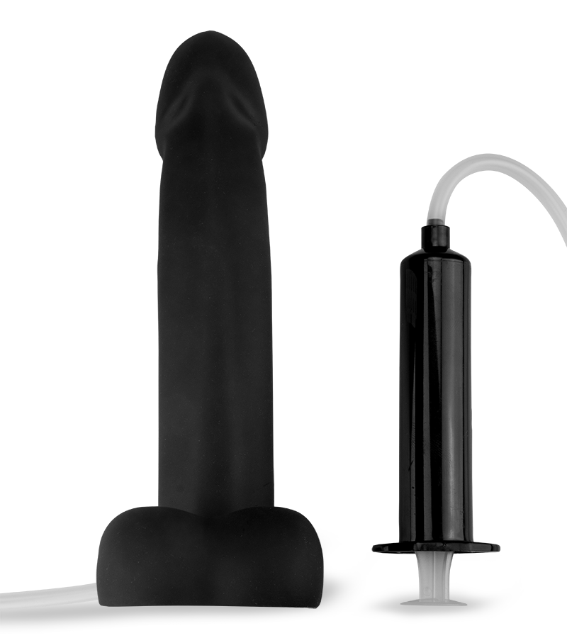 Gode éjaculateur avec seringue Wilson