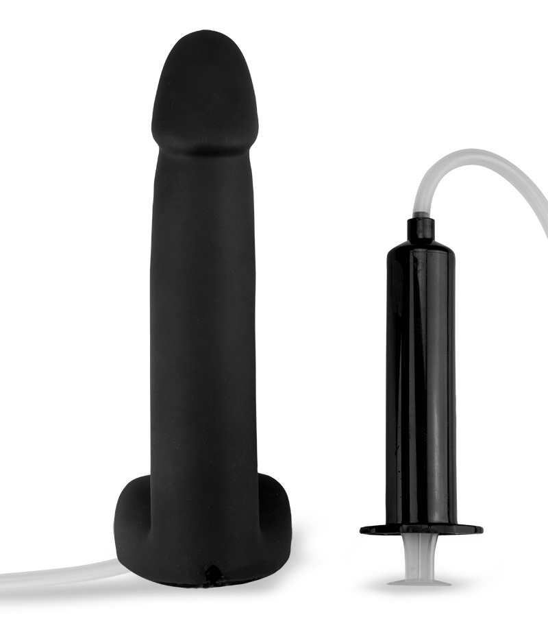 Gode éjaculateur avec seringue Wilson