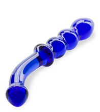 Charger l&#39;image dans la galerie, Gode en verre Blueberry