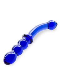 Charger l&#39;image dans la galerie, Gode en verre Blueberry