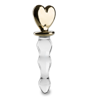 Gode en verre Golden Heart