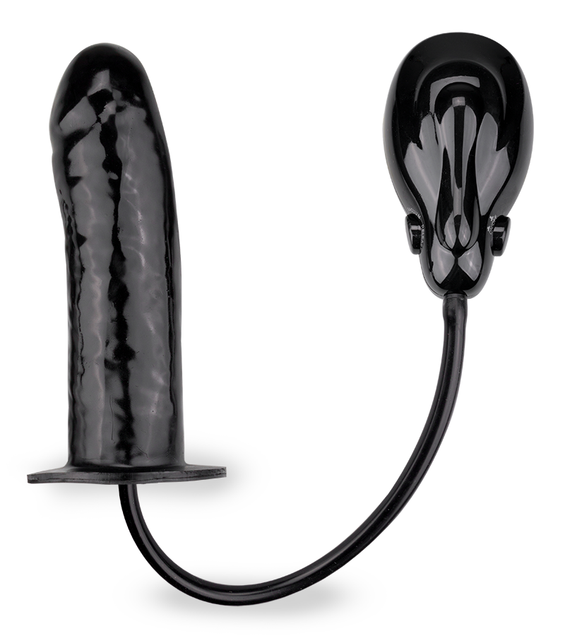 Gode gonflable vibrant à pompe automatique