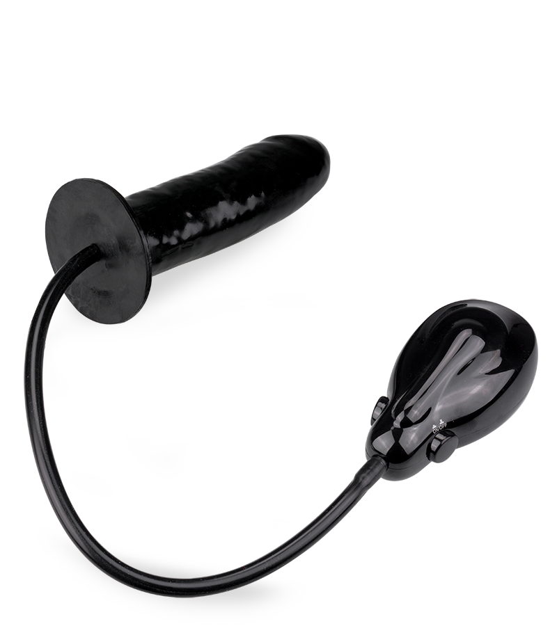 Gode gonflable vibrant à pompe automatique