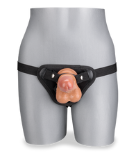 Charger l&#39;image dans la galerie, Gode Harnais avec Long Gode Ventouse A Relief