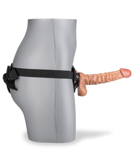 Charger l&#39;image dans la galerie, Gode Harnais avec Long Gode Ventouse A Relief