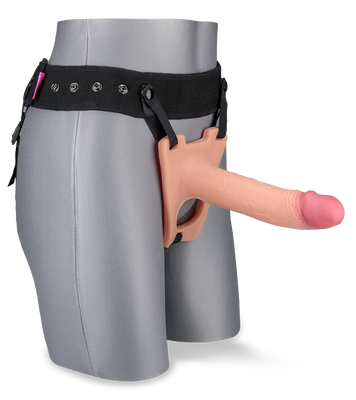 Gode harnais creux réaliste silicone