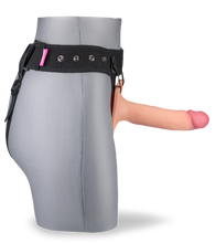 Charger l&#39;image dans la galerie, Gode harnais creux réaliste silicone