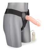 Gode harnais creux vibrant diamètre XL