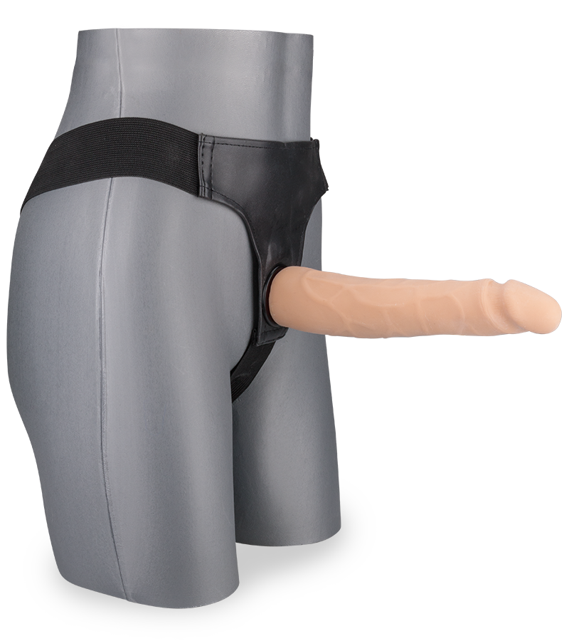 Gode harnais orientable silicone XXL