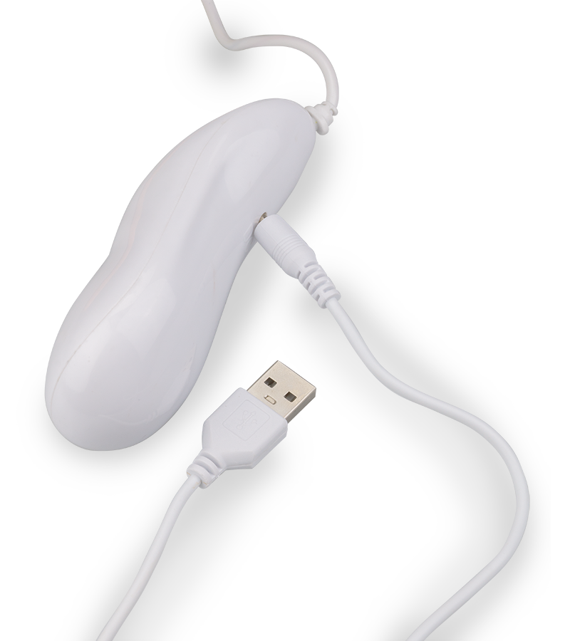 Gode rotatif vibrant télécommandé Adam