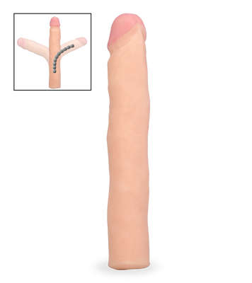 Gode Sans Testicules A Squelette Articulé Taille M