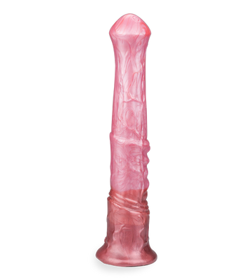 Gode silicone avec ventouse cheval