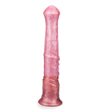 Gode silicone avec ventouse cheval