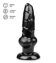 Charger l&#39;image dans la galerie, Gode ventouse animal chien