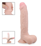 Gode ventouse articulé 24,5cm Real Skin
